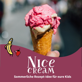 Leckere Nicecream - schnell selbstgemacht